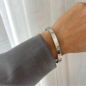 Silver Love Cartie Bracelet